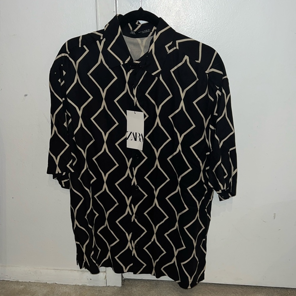 Zara button down shirt
